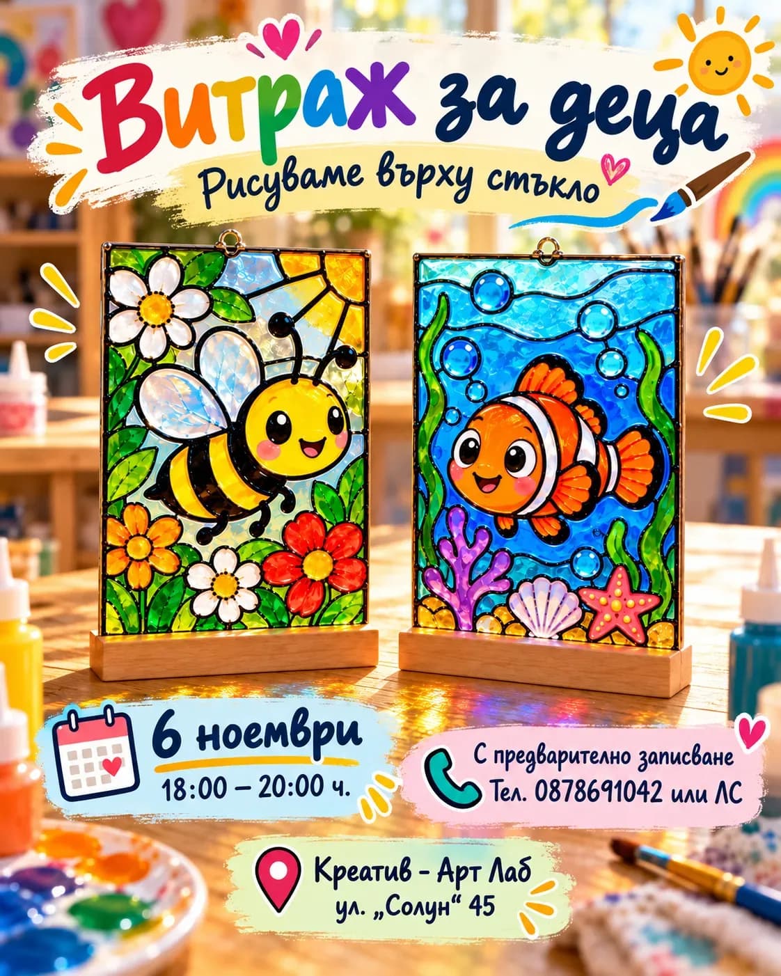 Витраж За Деца